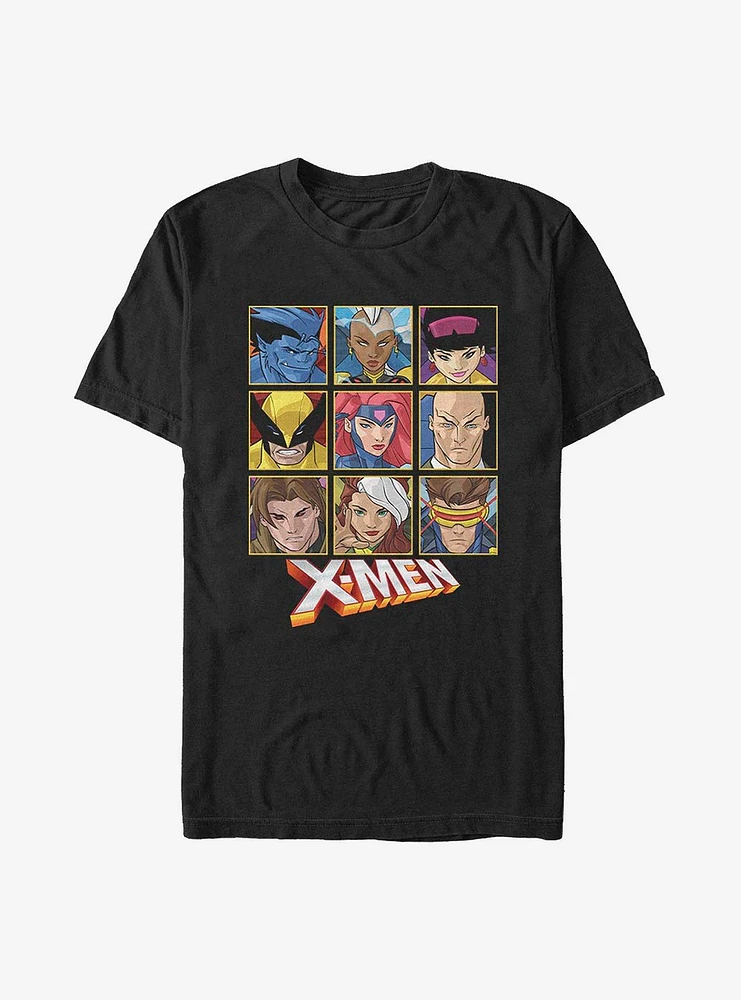 Hot Topic Marvel X-Men Core Box Up T-Shirt