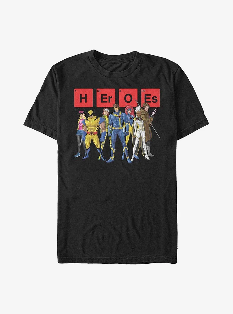 Hot Topic Marvel X-Men Mutant Heroes T-Shirt