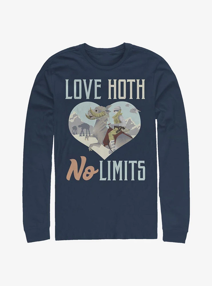 Hot Topic Star Wars Hoth Love Long-Sleeve T-Shirt