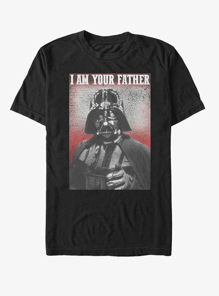 Hot Topic Star Wars Stern Vader I am Your Father T-Shirt