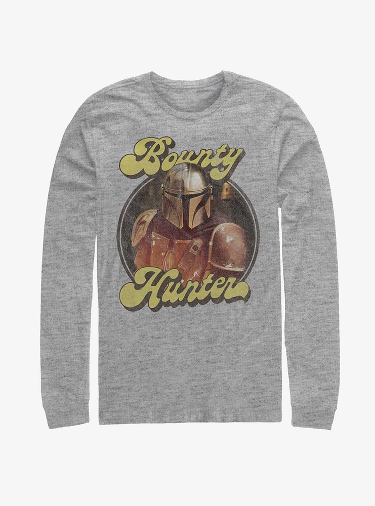 Hot Topic Star Wars The Mandalorian Bounty Retro Long-Sleeve T-Shirt