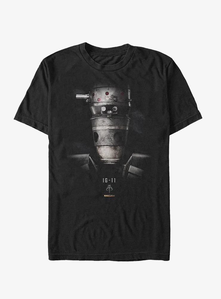 Hot Topic Star Wars The Mandalorian IG-11 Portrait T-Shirt