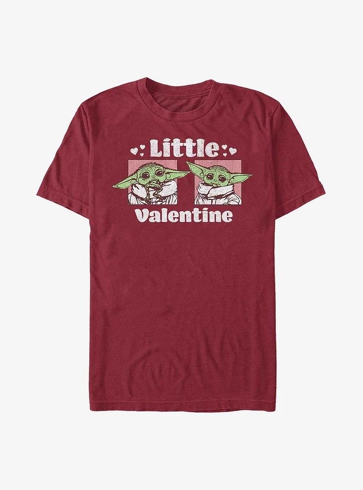 Hot Topic Star Wars The Mandalorian Little Valentine Grogu T-Shirt