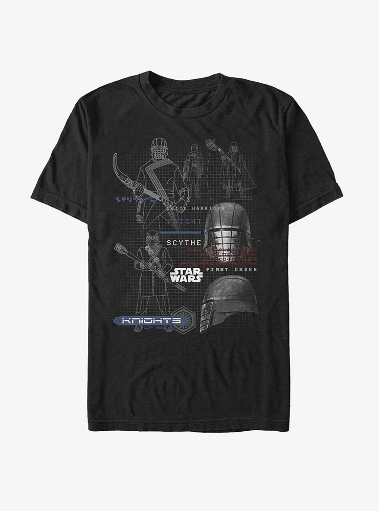 Hot Topic Star Wars: The Rise of Skywalker Ren Maps T-Shirt