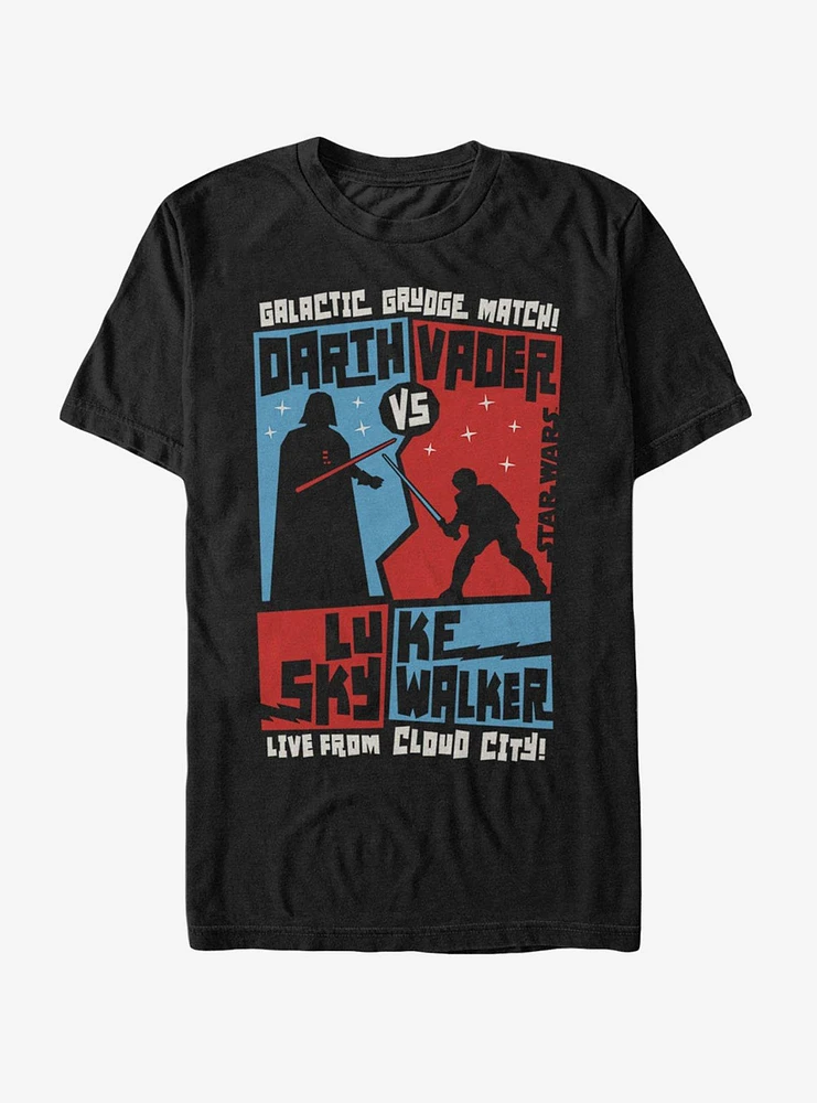 Hot Topic Star Wars Vader & Luke Galactic Grudge Match T-Shirt