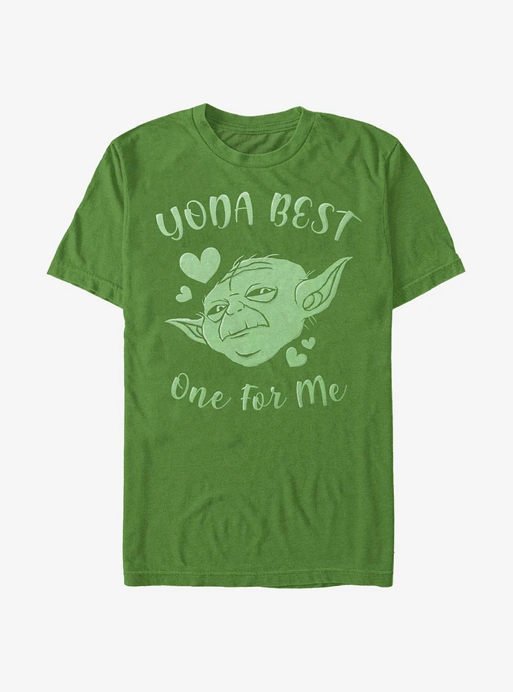 Hot Topic Star Wars Yoda Best Hearts T-Shirt