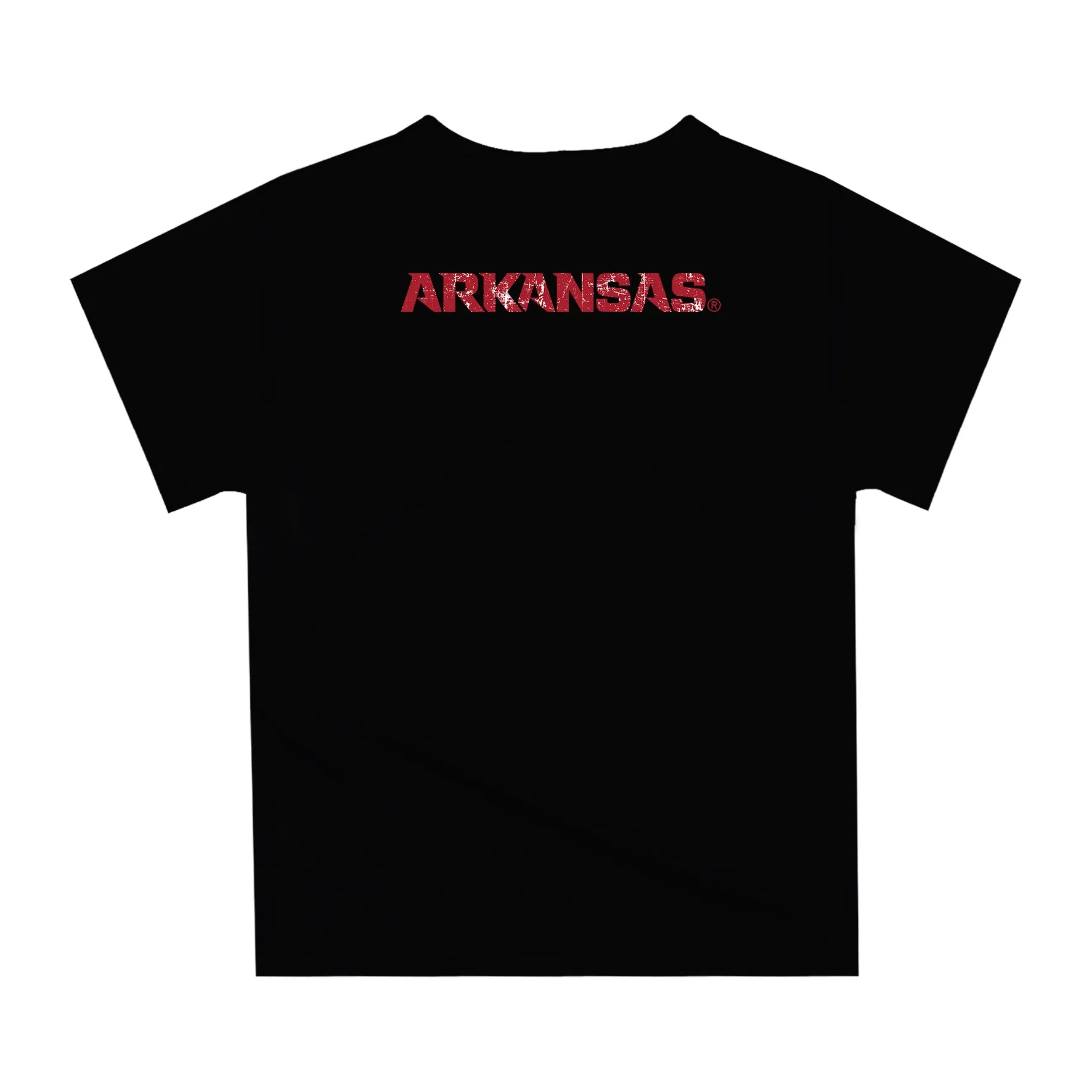 Infant Black Arkansas Razorbacks Dripping Helmet T-Shirt