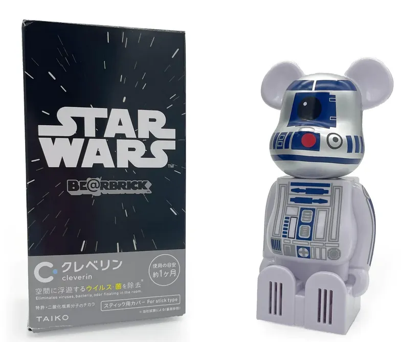 Japan Collaboration Cleverin X Bearbrick By Medicom Star Wars (200%) Air Purifier - R2D2