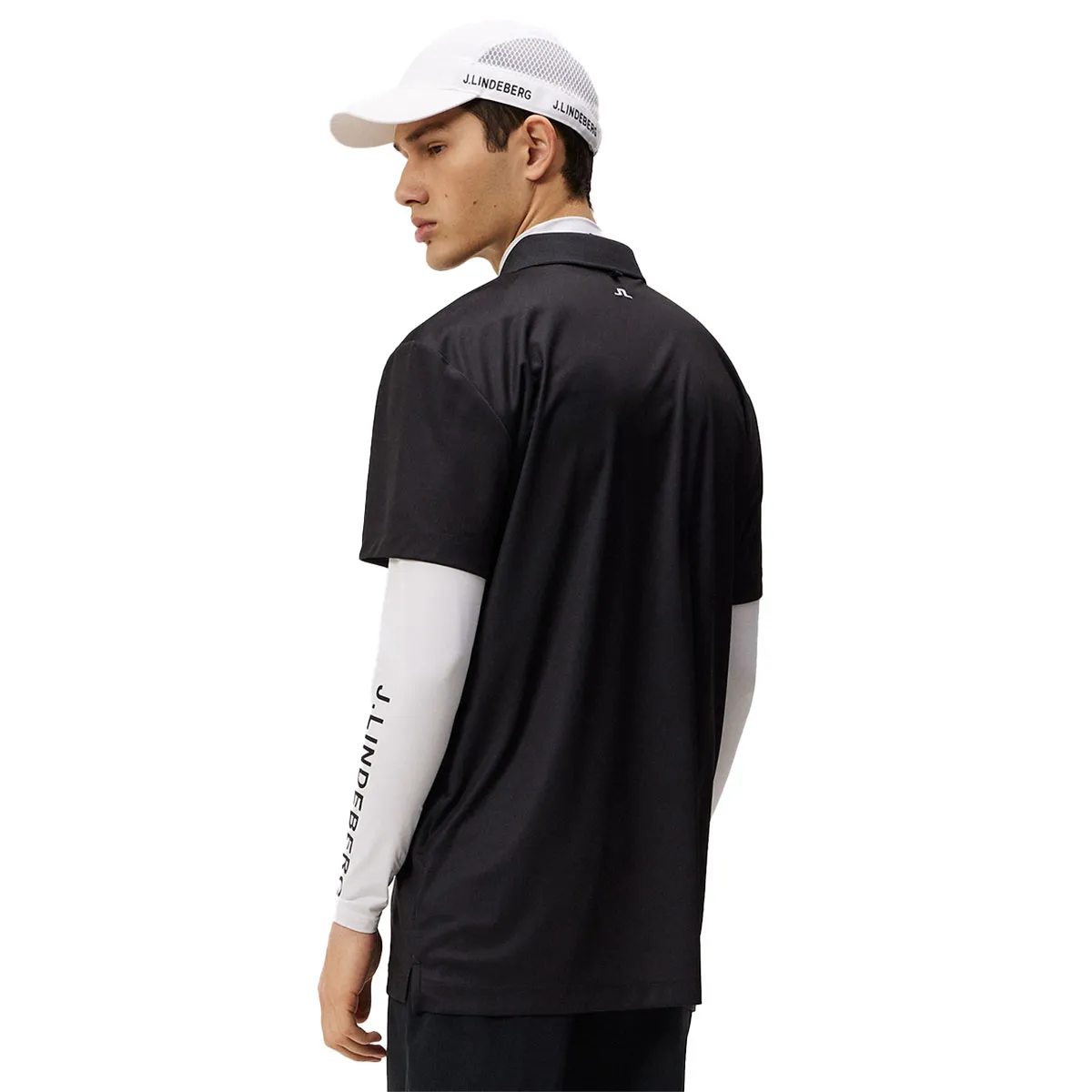 J.Lindeberg Men's Tour Tech Golf Polo Shirt