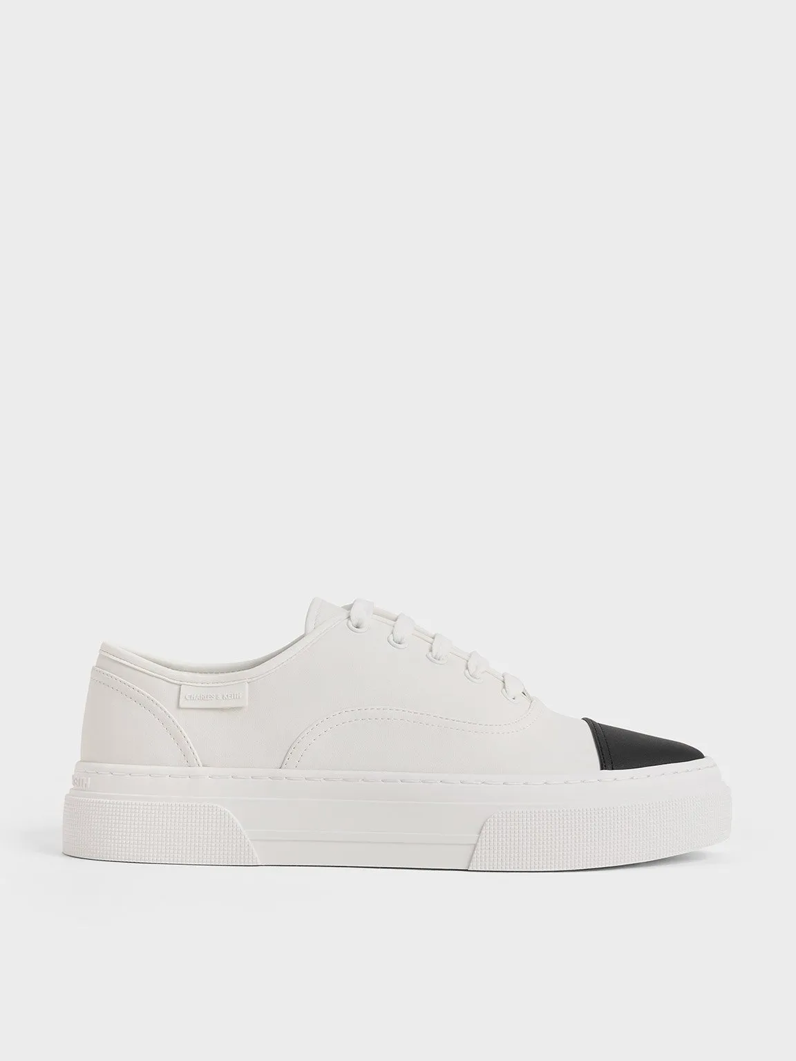 Joshi Two-Tone Sneakers - White