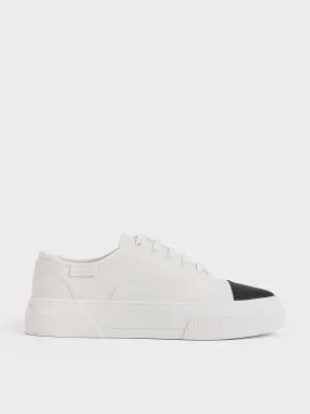 Joshi Two-Tone Sneakers - White