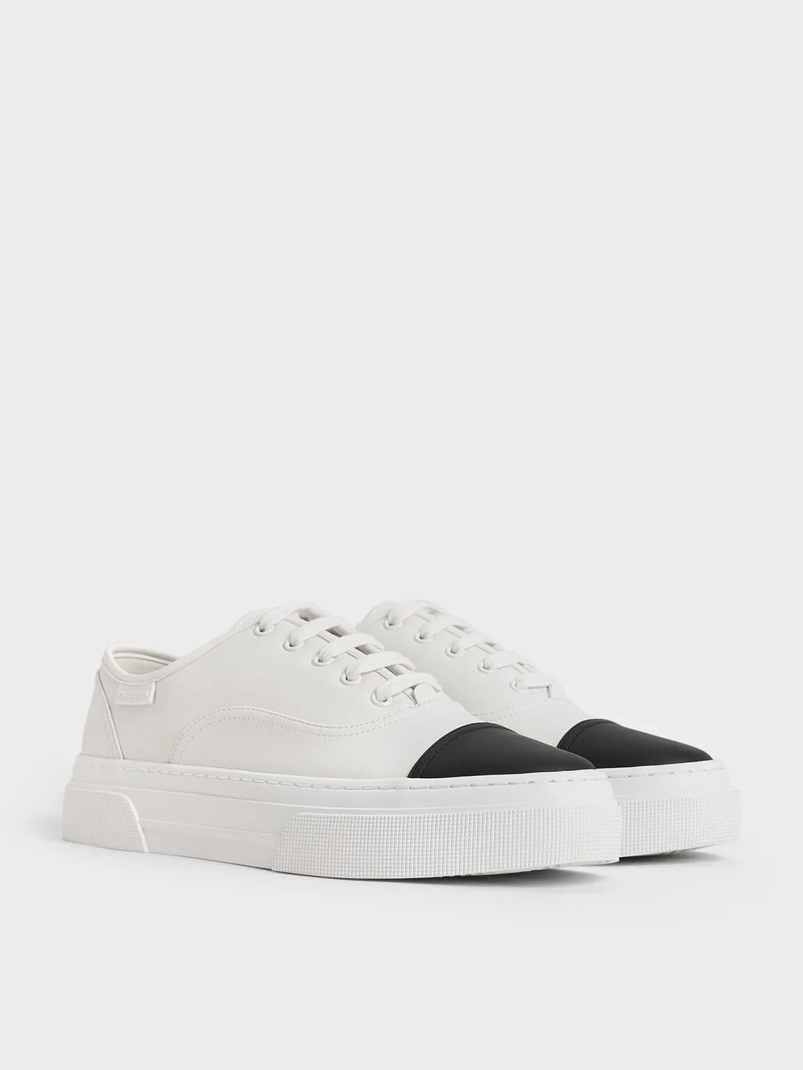 Joshi Two-Tone Sneakers - White