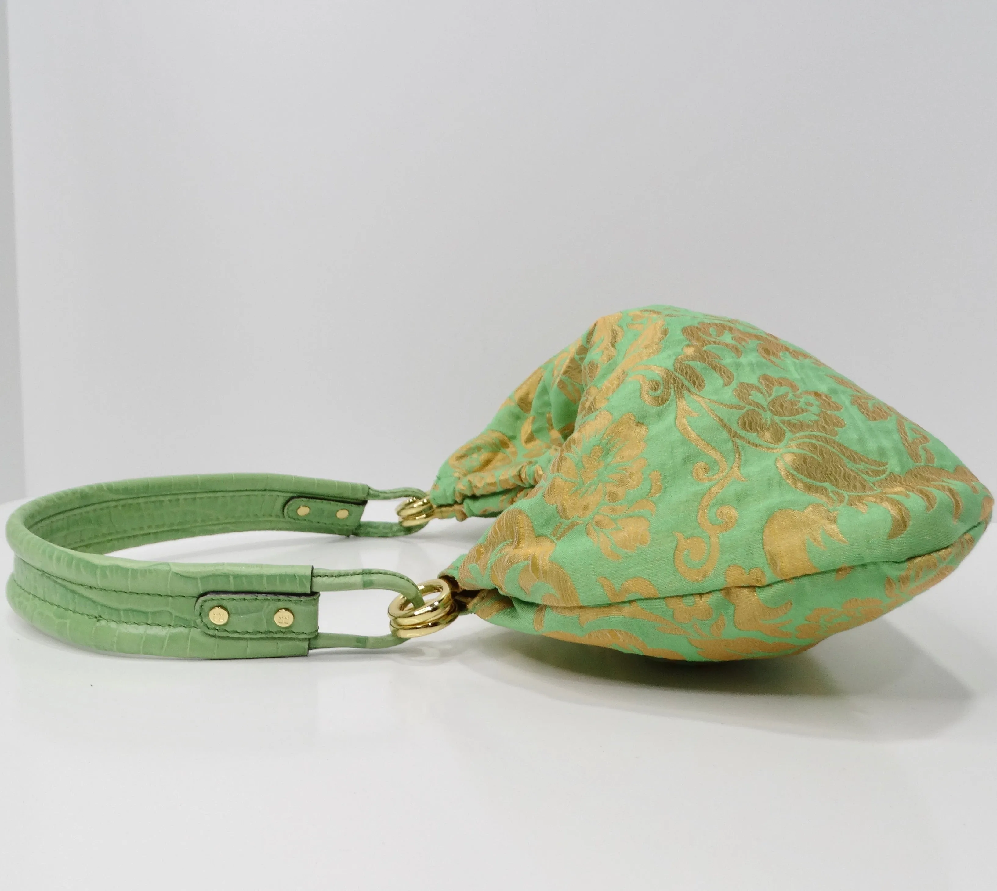 Kate Spade Green Floral Shoulder Bag