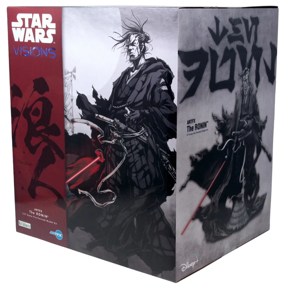 Kotobukiya ARTFX Star Wars Visions The Duel The Ronin Statue (gray)