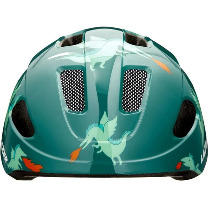 Lazer NutZ KinetiCore Uni-Youth Helmet in Dragons Green