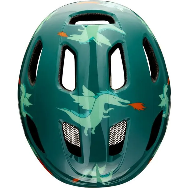 Lazer NutZ KinetiCore Uni-Youth Helmet in Dragons Green