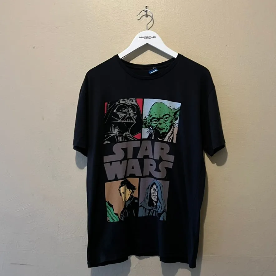 Lucas Films Ltd Star Wars Black Tshirt