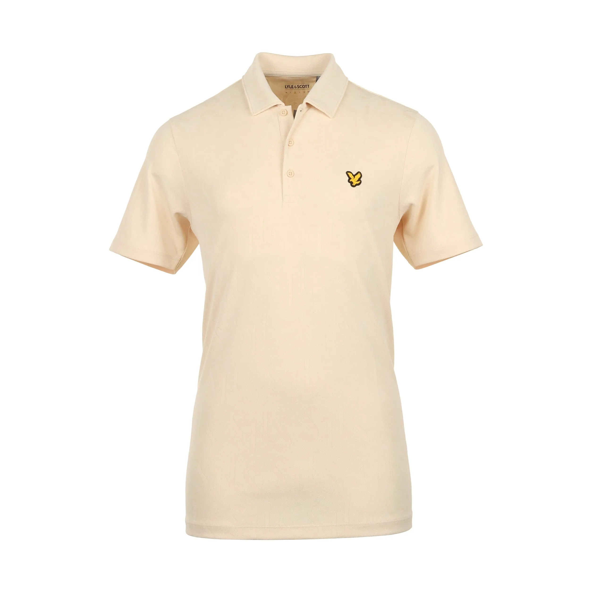 Lyle & Scott Golf Monogram Jacquard Shirt