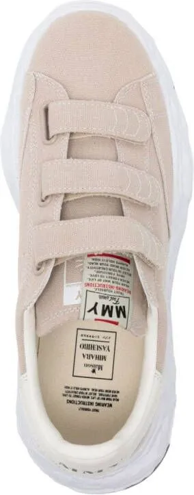 Maison MIHARA YASUHIRO Charles touch-strap sneakers Neutrals