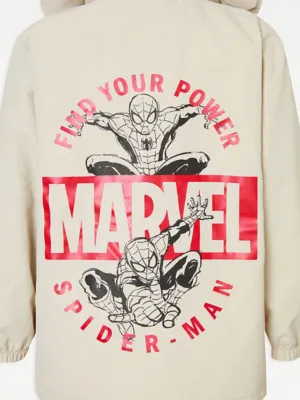 Marvel Spider-Man Graphic Rain Mac | Kids | George at ASDA