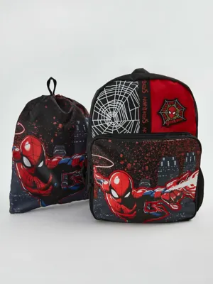 Marvel Spider-Man Splatter Backpack and Swim Bag | Kids | George at ASDA