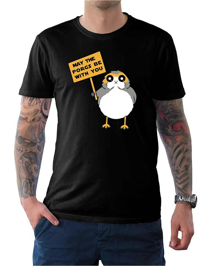 May The Porgs Be With You Shirt - Star Wars The Last Jedi - Ujackets