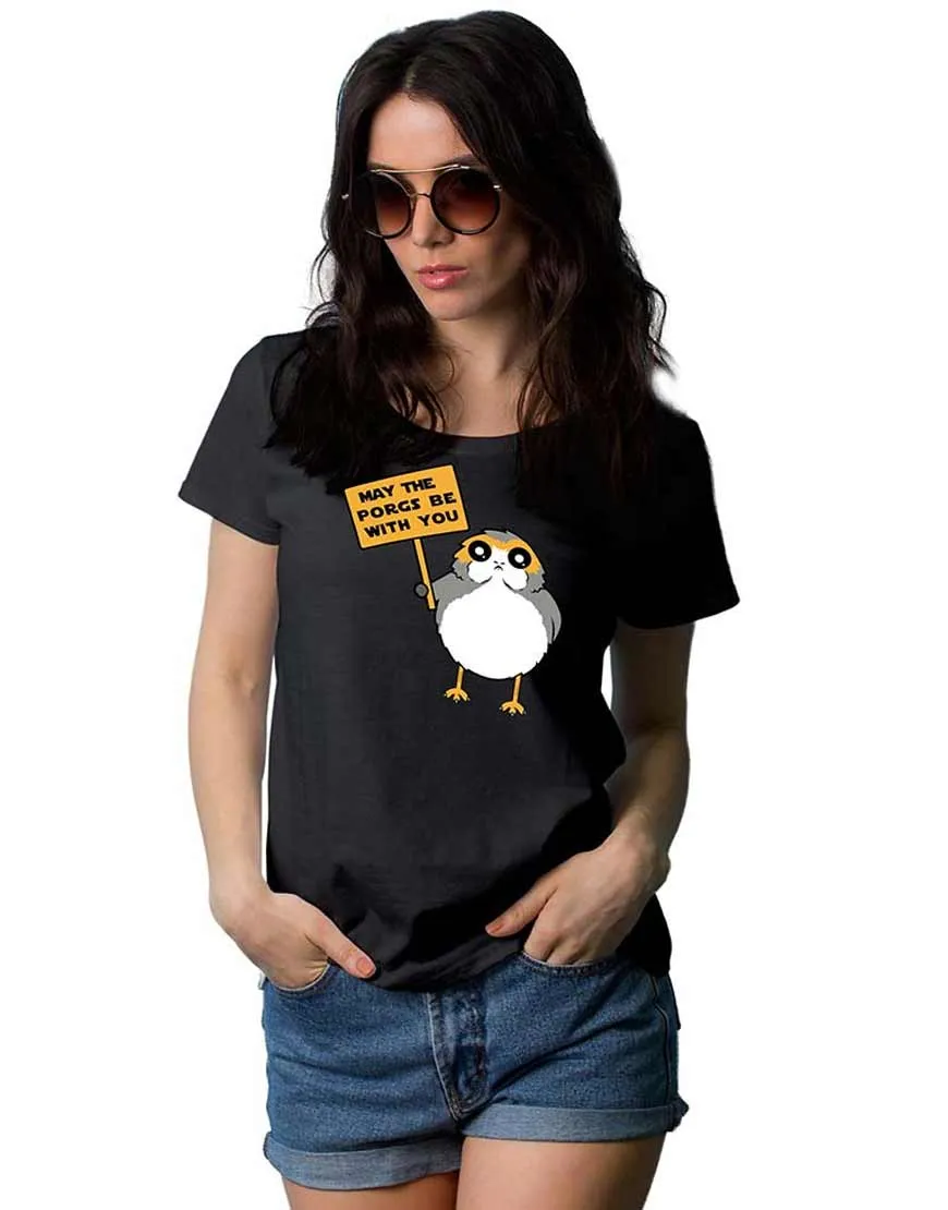 May The Porgs Be With You Shirt - Star Wars The Last Jedi - Ujackets