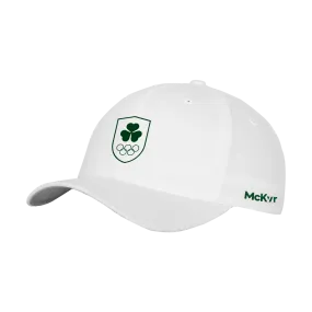 Mc Keever Team Ireland Golf Cap - Adult - White