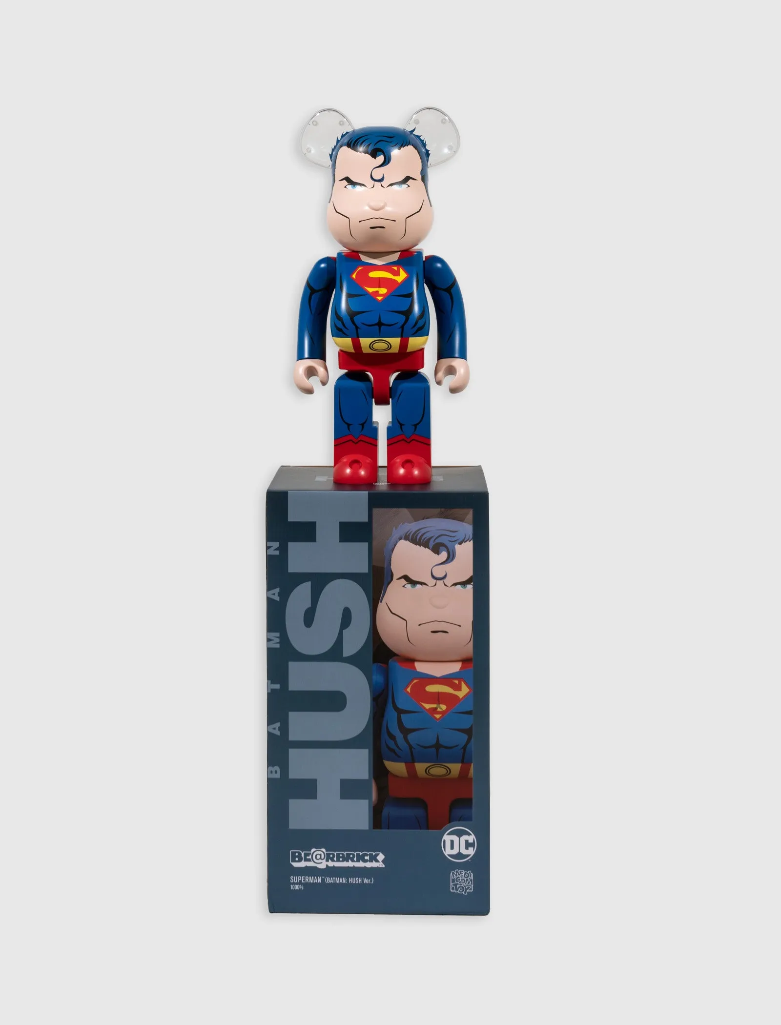 MEDICOM SUPERMAN (BATMAN HUSH VERSION) 1000% BE@RBRICK   MULTI