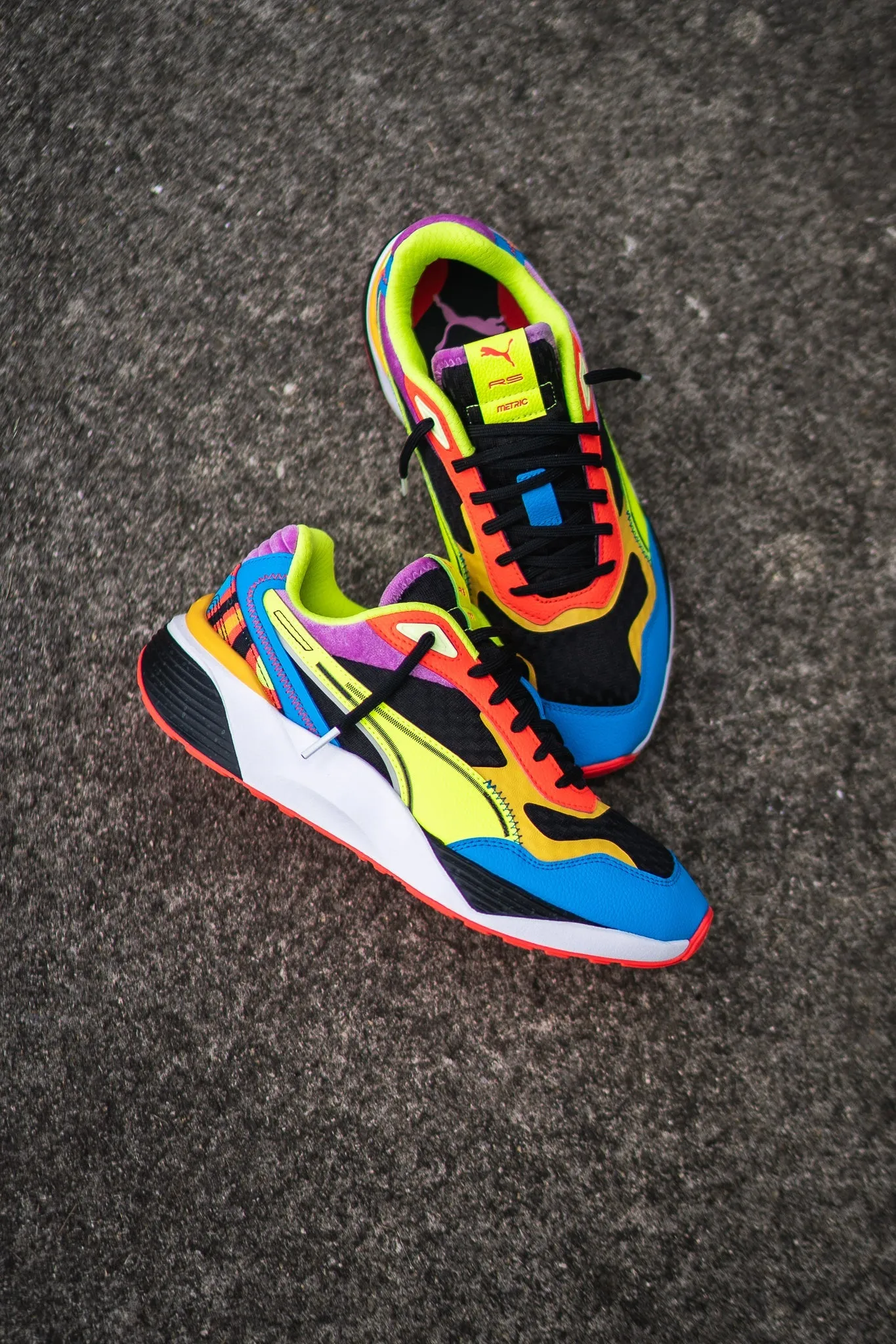 Mens Puma RS-Metric Lava (Lime Squeeze)