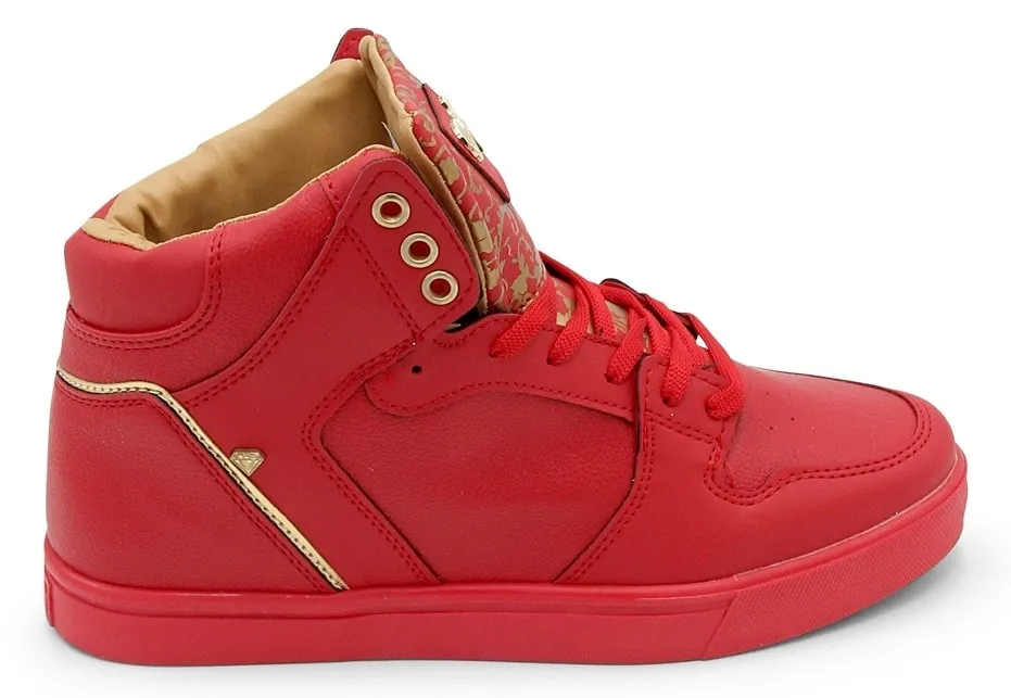 Mens Sneakers Majesty Red Gold 2 | NEW |