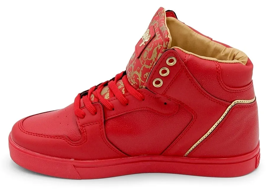 Mens Sneakers Majesty Red Gold 2 | NEW |