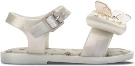 Mini Melissa bow-detail sandals White