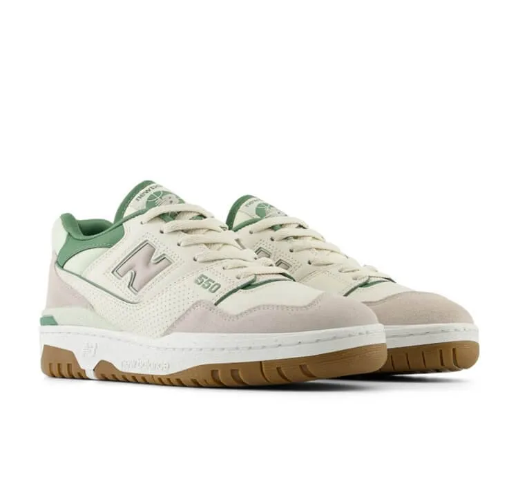 New Balance 550 Sneakers Women’s – Beige/Green (BBW550HK)