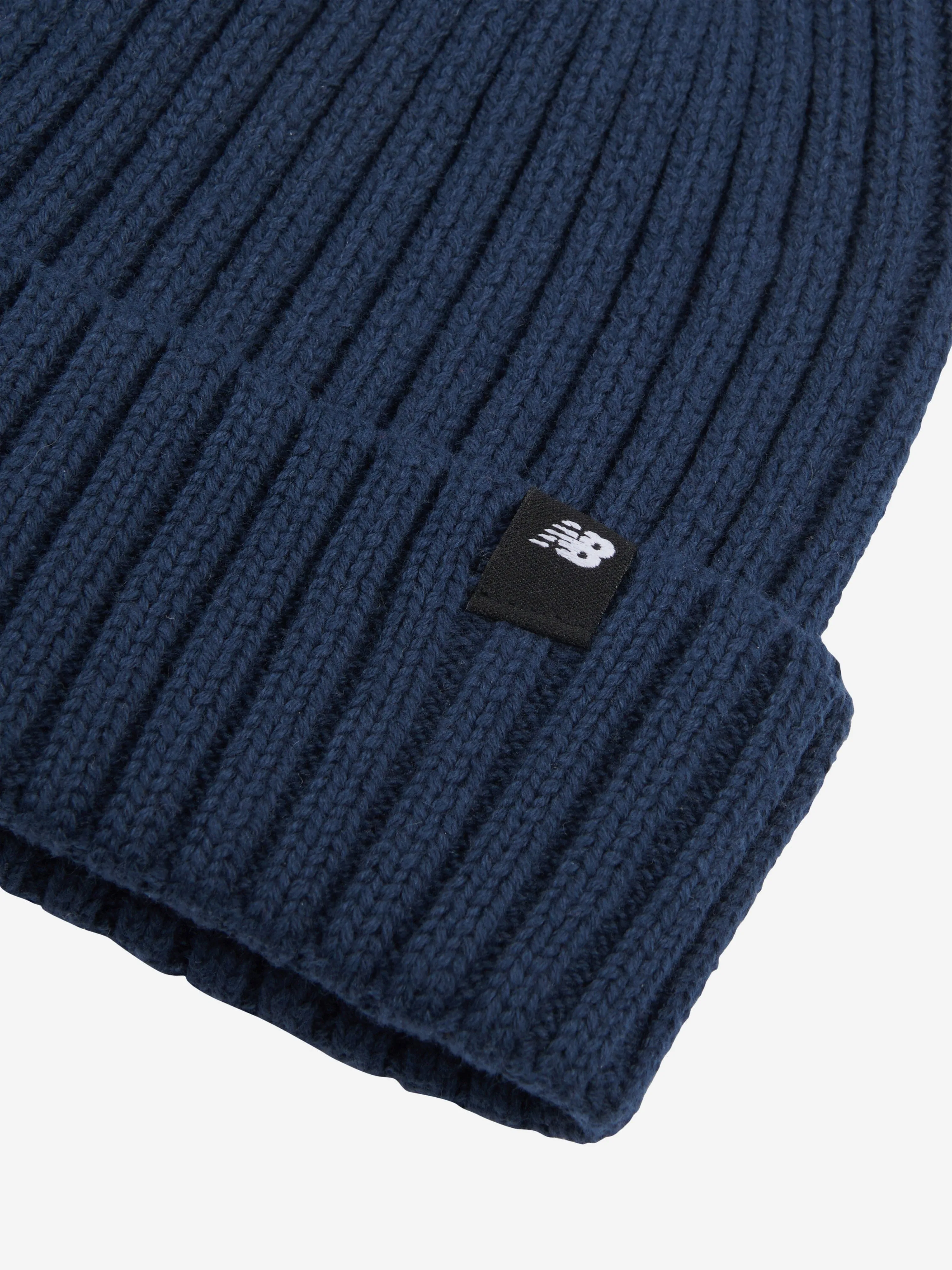 New Balance Boys NB Tab Beanie In Navy