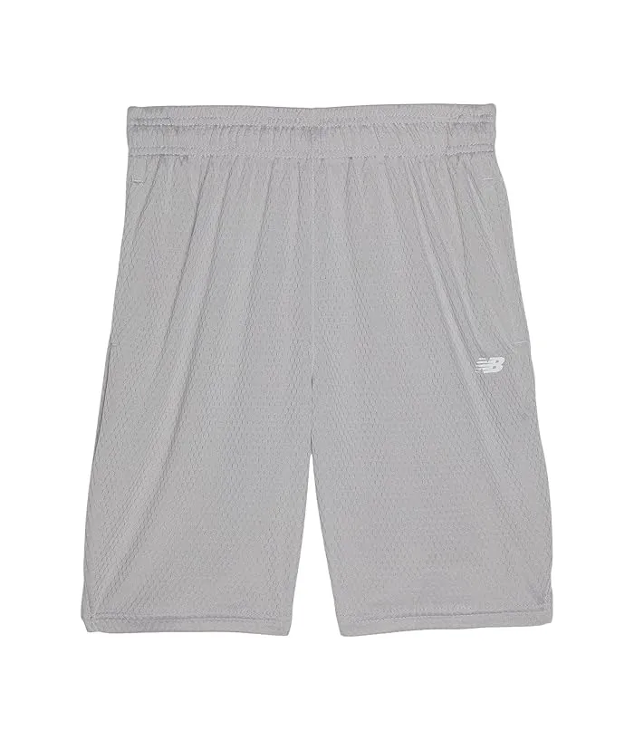 New Balance Kids Performance Honeycomb Mesh Shorts (Big Kids)