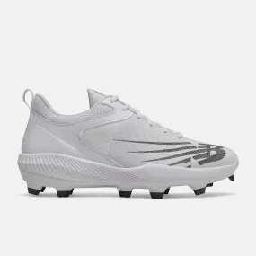 New Balance - White FuelCell 4040v6 Molded Cleats (PL4040W6)