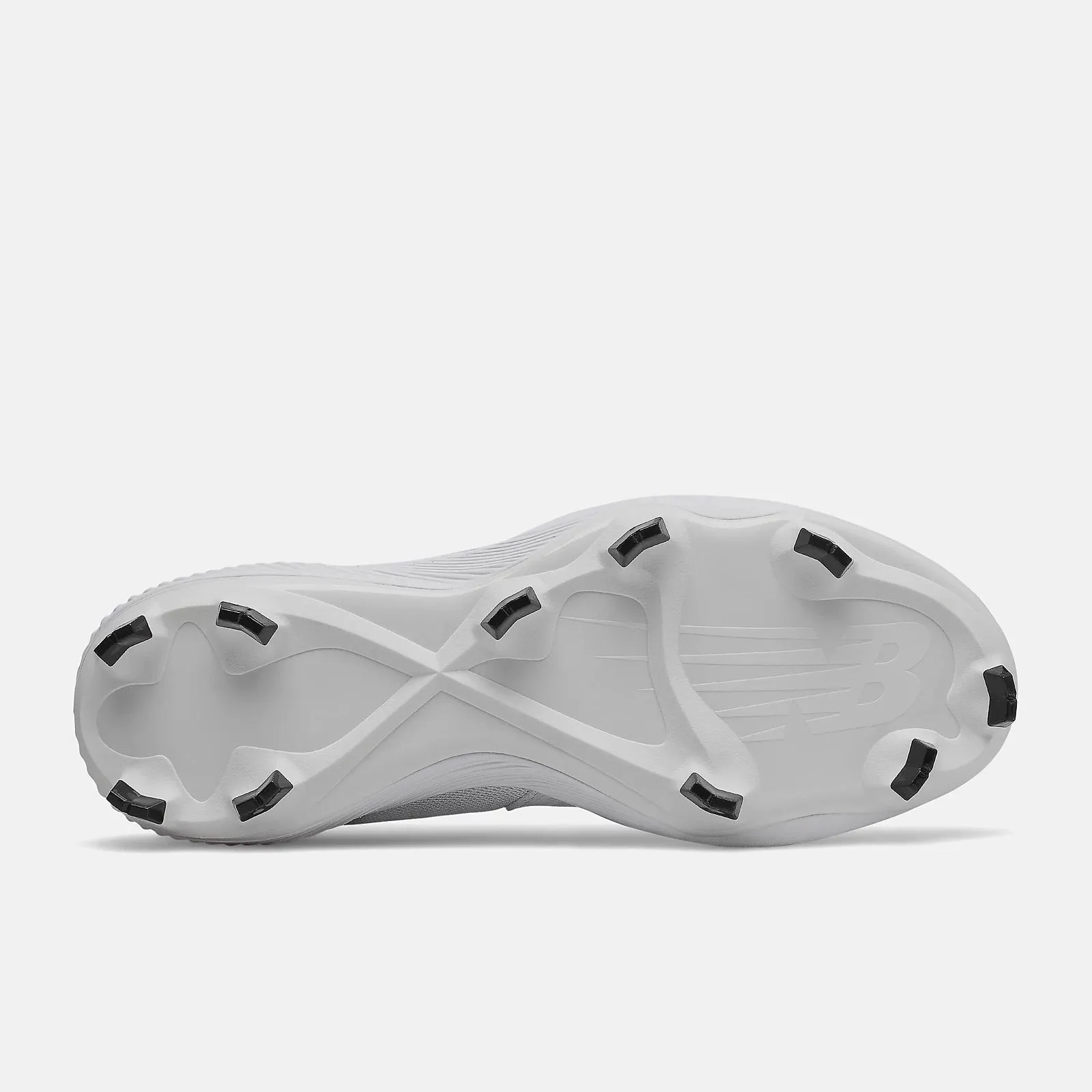 New Balance - White FuelCell 4040v6 Molded Cleats (PL4040W6)