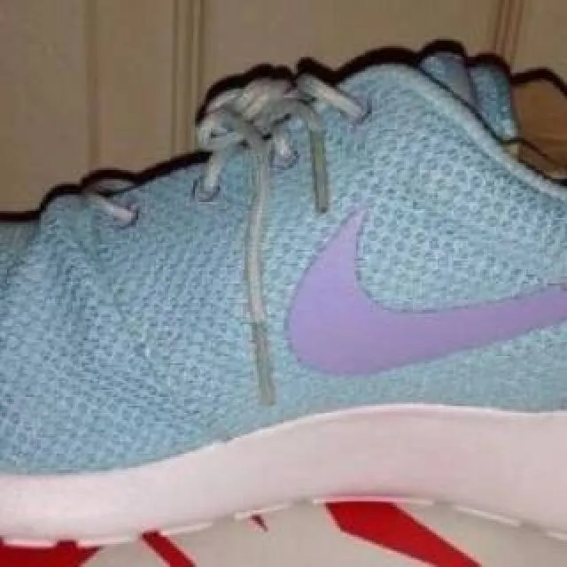 New nike rosherun wmns roshe glacier ice tiff blue womens 10.5 mens 9 air max