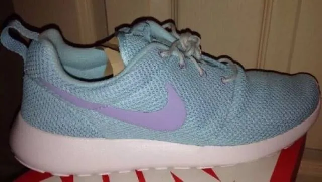 New nike rosherun wmns roshe glacier ice tiff blue womens 10.5 mens 9 air max