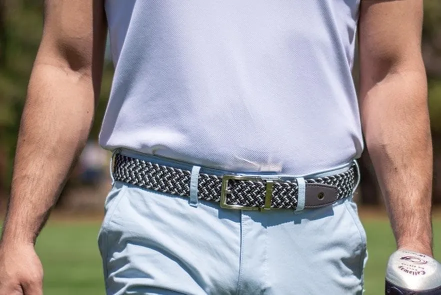 Nexbelt Braided Charcoal Golf Belt 1.38 [35mm]