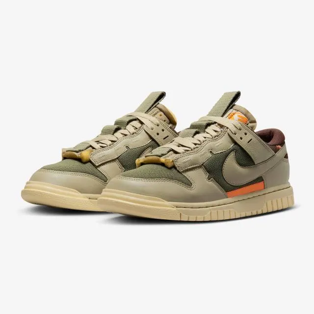 Nike air dunk jumbo (medium olive/ green/ neutral olive/ earth/ safety orange) men us 8-13 dv0821-20