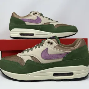 Nike air max 1 nh treeline 2022 green purple skunk men's size 12 dr9773-300 new