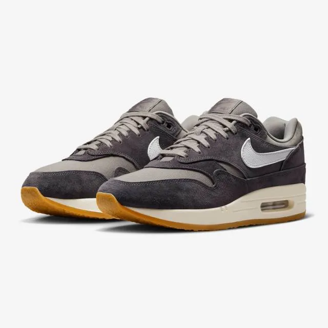 Nike air max 1 premium (crepe soft grey/ neutral grey/ thunder grey) men us 8-13 fd5088-001