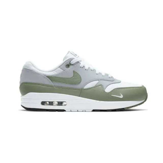 Nike air max 1 premium (spiral sage/ white green/ grey black) men us 8-13 db5074-100