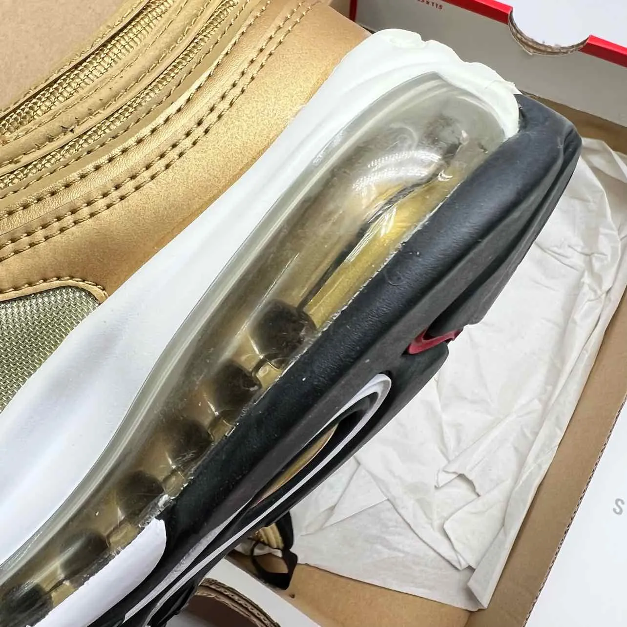 Nike Air Max 97 Metallic Gold 2017 New Size 10