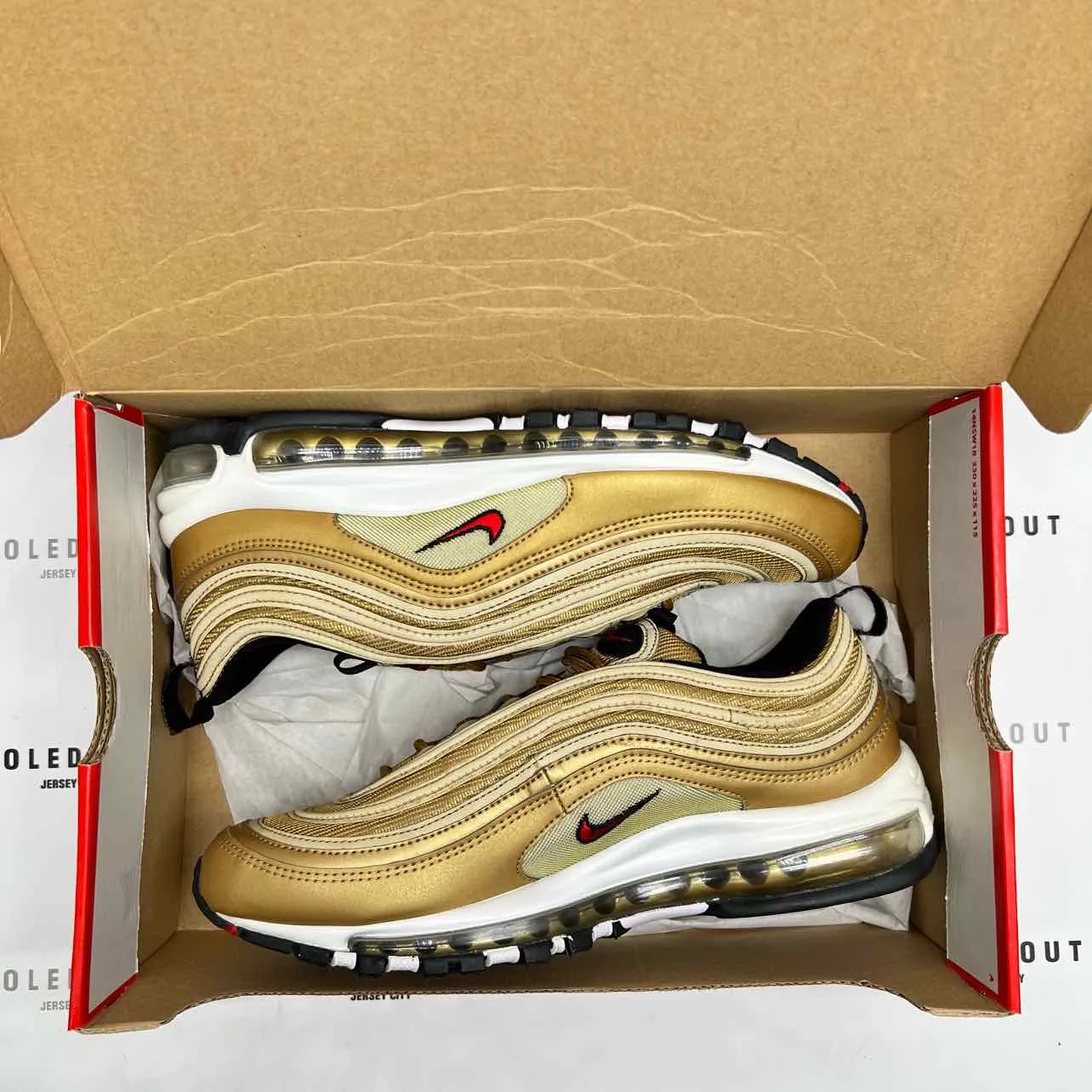 Nike Air Max 97 Metallic Gold 2017 New Size 10