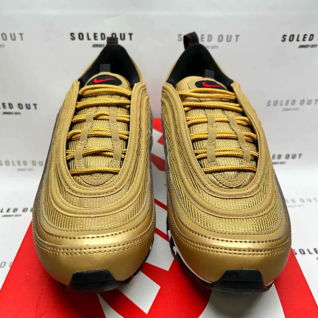 Nike Air Max 97 Metallic Gold 2017 New Size 10