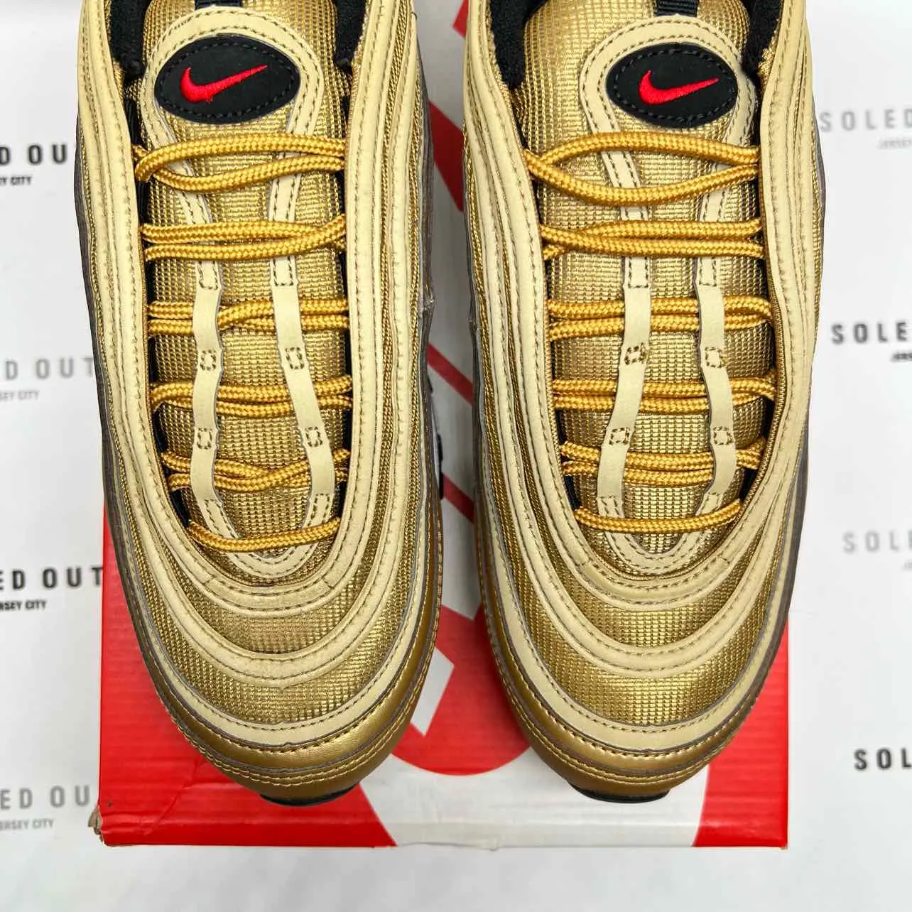 Nike Air Max 97 Metallic Gold 2017 New Size 10