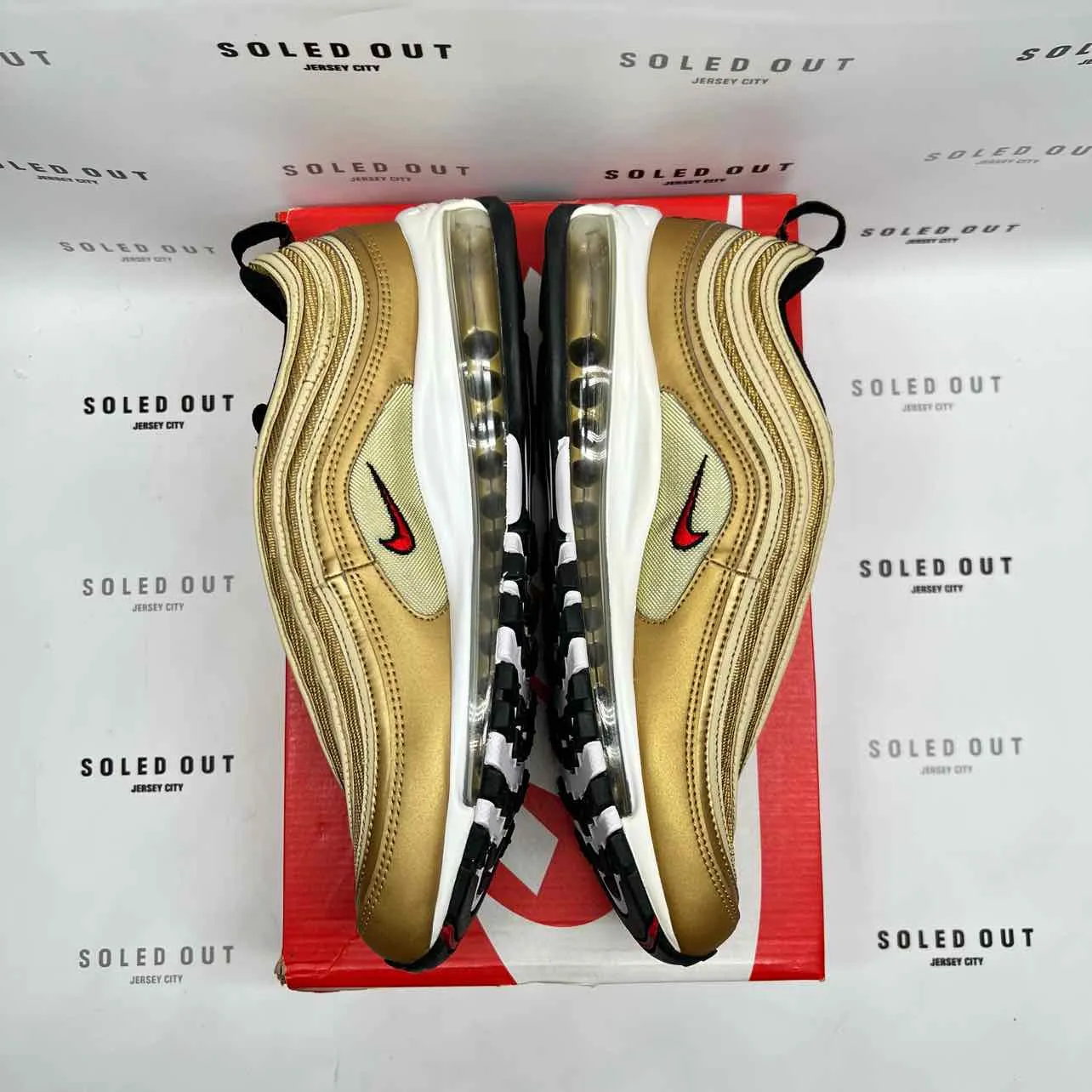 Nike Air Max 97 Metallic Gold 2017 New Size 10